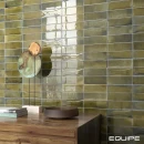 Equipe Hanoi Arco Wild Olive 6,5x20 płytki cegiełki rustykalne dekoracyjne