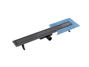 Besco Virgo Grafit Duo 90 OL-90-VGR grafitowy odpływ linowy dwustronny