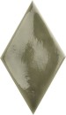 APE/Carmen Memories Trip Victorian Green Crackled 9,8x16,8 płytki ścienne romby