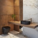 Geotiles Galio Oxido Lappato 60x120 płytka gresowa metalizowana
