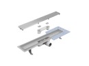 Besco Virgo Basic 70 OL-70-VB chromowany odpływ liniowy dwustronny