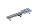 Besco Virgo Basic 90 OL-90-VB chromowany odpływ liniowy dwustronny