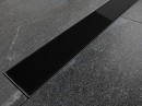 Besco Virgo Black 80 OL-80-VBL odpływ liniowy z czarnym szklanym rusztem