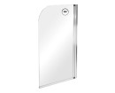 Besco Ambition 1 75x130 PA-1S-CZ chromowany jednoskrzydłowy parawan nawannowy