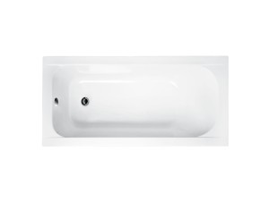 Besco Continea 140x70 #WAC-140-PK akrylowa wanna do zabudowy