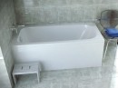 Besco Continea 150x70 #WAC-150-PK akrylowa wanna do zabudowy