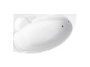 Besco Finezja Nova Prawa 140x95 #WAF-140-NP akrylowa asymetryczna wanna do zabudowy