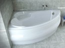 Besco Finezja Nova Lewa 170x110 #WAF-170-NL akrylowa asymetryczna wanna do zabudowy