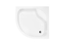 Besco Diper I 90x90x24 #BAD-90-NK akrylowy głęboki półokrągły brodzik prysznicowy