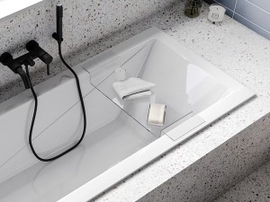 Besco Clear 75x20 PW-CL-75 półka na wannę