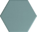 APE/Carmen Montmartre Turquoise 10x11 płytki heksagonalne betonowe