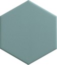 APE/Carmen Montmartre Turquoise 10x11 płytki heksagonalne betonowe