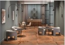 Geotiles Galio Oxido Lappato 120x120 płytka gresowa metalizowana
