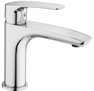 Paffoni Lime LM071CR chromowana stojąca bateria umywalkowa