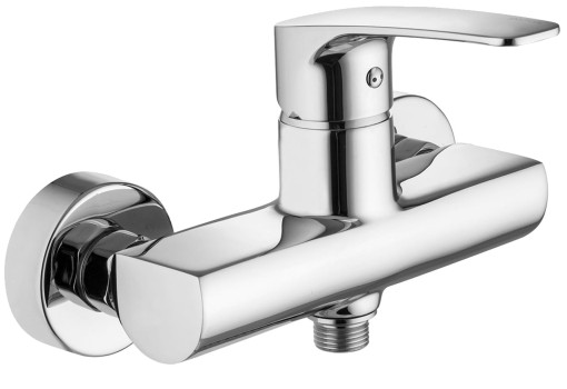 Paffoni Lime LM168CR chromowana ścienna bateria natryskowa