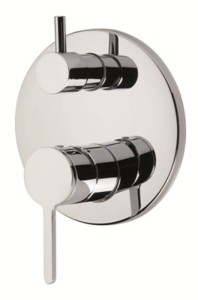 Emmevi Rubinetterie Filo 85029CR chromowana 3-drożna bateria podtynkowa