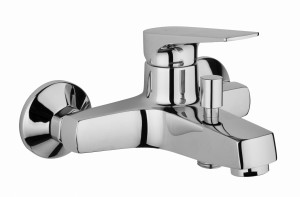 Emmevi Rubinetterie Nicla 89001CR chromowana bateria wannowa ścienna