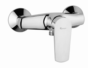 Emmevi Rubinetterie Nicla 89002CR chromowana bateria ścienna natryskowa