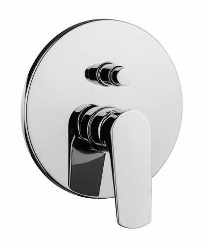 Emmevi Rubinetterie Nicla 89019CR chromowana 2-drożna bateria podtynkowa