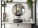APE/Carmen Switch ON White Gloss 4,3x24,3 płytki ścienne cegiełki sześciokątne