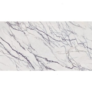 Arklam Lilac Polished 6 mm 120x300 płytki gresowe wielkoformatowe imitujące marmur