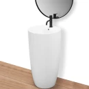 Rea Anya biała umywalka ceramiczna wolnostojąca