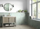 APE/Carmen Hexa Toscana Ghost Green 13x15 płytki heksagonalne betonowe