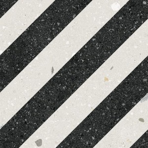 Arcana Croccante Pastiera Grafito 20x20 płytki lastrykowe gresowe dekoracyjne