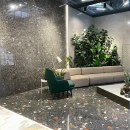 Arcana Miscela-R Grafito Polished 79,3x79,3 płytki lastrykowe gresowe