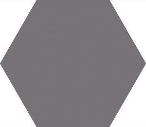 Emil Ceramica Sixty Small Esagona Antracite Silktech 21x18,2 EKMW gresowe płytki heksagonalne