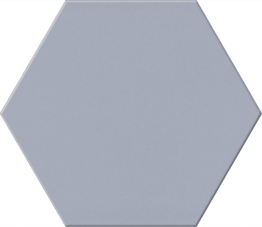 Emil Ceramica Sixty Small Esagona Cielo Silktech 21x18,2 EKMX gresowe płytki heksagonalne