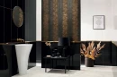 Tubądzin Stardust Black Dekor Połysk 32,8x89,8
