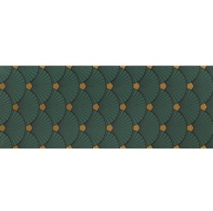 Tubądzin Sophisticated Green Dekor 32,8x89,8 płytki ścienne 