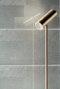Tubądzin Brass Grey Dekor Połysk 29,8x74,8