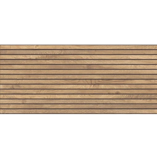 Lamella Brown Mat. 39,8x119,8 płytki ścienne imitujące drewniane lamele