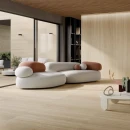 ABK Sensi Roma Cream Ant. 3D Rett. 120x120 płytki kamienne gresowe