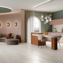 ABK Sensi Roma Ivory Ant. 3D Rett. 60x120 płytki kamienne gresowe