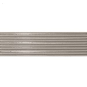 Emil/Ergon Ceramica Abacus Piombo Plissè Lux 7,5x20 ELHE ryflowane płytki ścienna