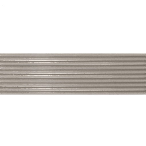 Emil/Ergon Ceramica Abacus Piombo Plissè Lux 7,5x20 ELHE ryflowane płytki ścienna
