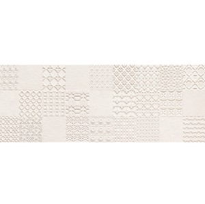 Tubądzin Integrally Light Grey Dekor 32,8x89,8 płytki ścienne