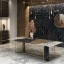 ABK Sensi Signoria Port Gold Lux Rett. 60x120 płytki marmurowe gresowe