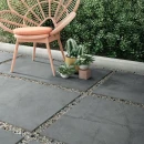 ABK Out.20 Atlantis Smoke Hammered Rett. 60x90-20mm gresowe płyty tarasowe imitujące beton