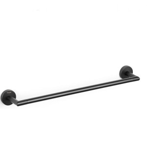 Hozze Model Black 10-100b wieszak na ręcznik pojedynczy 50 cm czarny