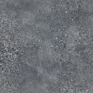 Tubądzin Terrazzo Graphite Mat 59,8x59,8 płytki kamienne gresowe