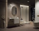 Paradyż Ceramika Calm Taupe Dekor Połysk 29,8x89,8 płytki ścienne