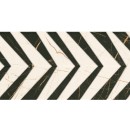 Paradyż Ceramika Fancy White Struktura Połysk 30x60 płytki patchworkowe gresowe