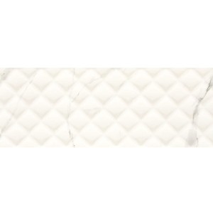 Paradyż Ceramika Livia Bianco Struktura 25x75 płytki ścienne