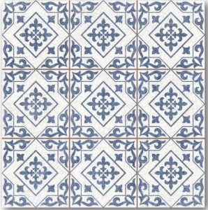 Dvomo by Peronda Nitro Cobalt Blue 33x33 płytki podłogowe patchworkowe