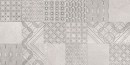Paradyż Ceramika Harmony Grys Patchwork Struktura 30x60 płytki ścienne