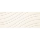 Paradyż Ceramika Glitter Mood Bianco C Struktura 29,8x89,8 płytki ścienne